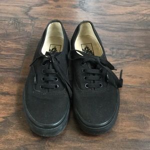 All Black Vans